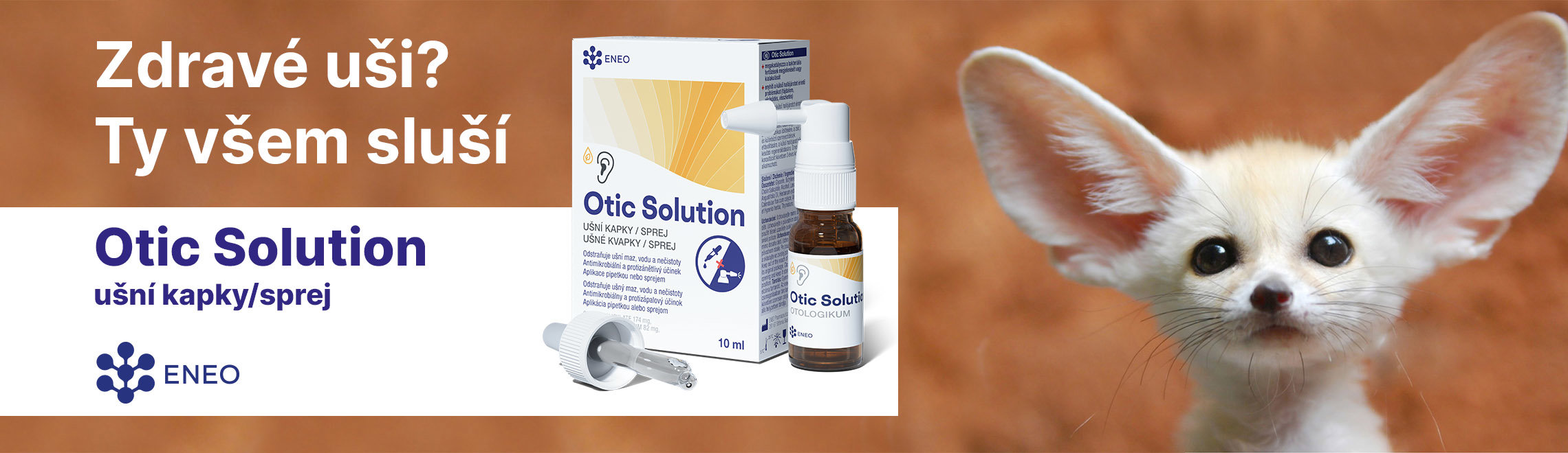 Medical product Eneo Otic Solution ear drops/spray 10ml