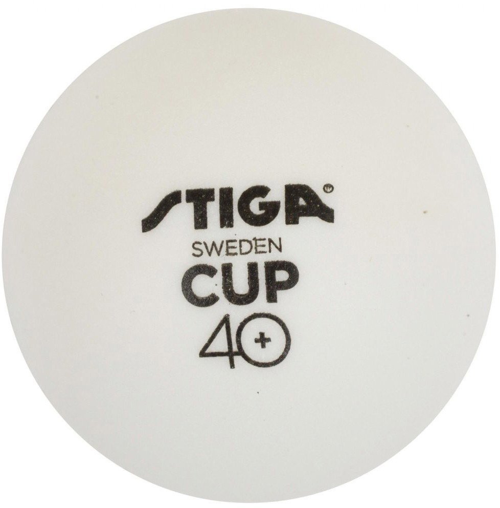 Stiga Cup ABS white, 12 pcs
