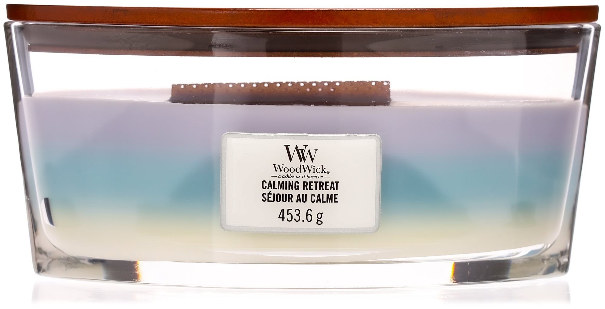 Svíčka WOODWICK Trilogy Elipsa Calming Retreat 453,6 g