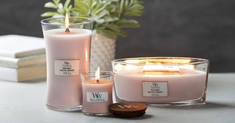 Svíčka WOODWICK Lavender Spa 453 g