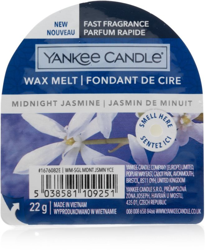 Vonný vosk YANKEE CANDLE Midnight Jasmine 22 g