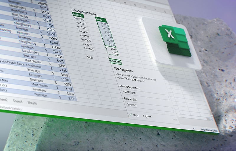 Office software Microsoft Excel LTSC 2024, EDU - schools only (electronic licence)