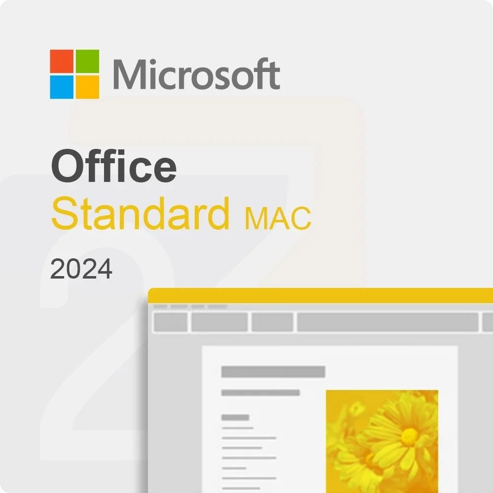 Microsoft Office LTSC Standard for Mac 2024, EDU - schools only (electronic licence)