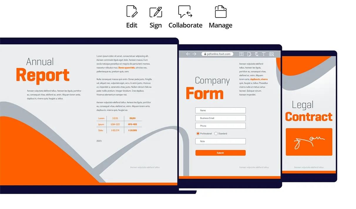 Foxit PDF Editor 13 for Teams