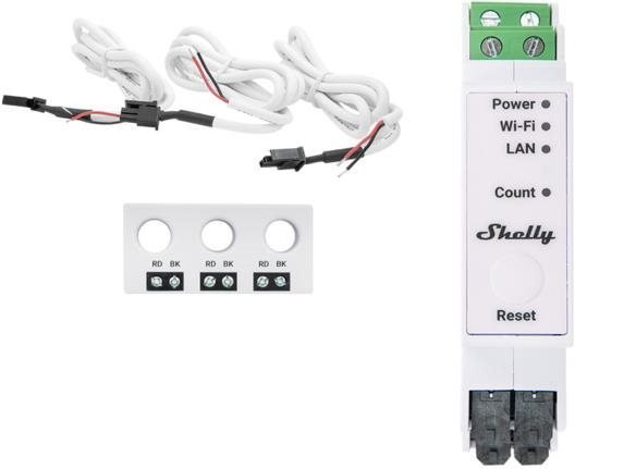 Shelly Pro 3EM-3CT63 power meter