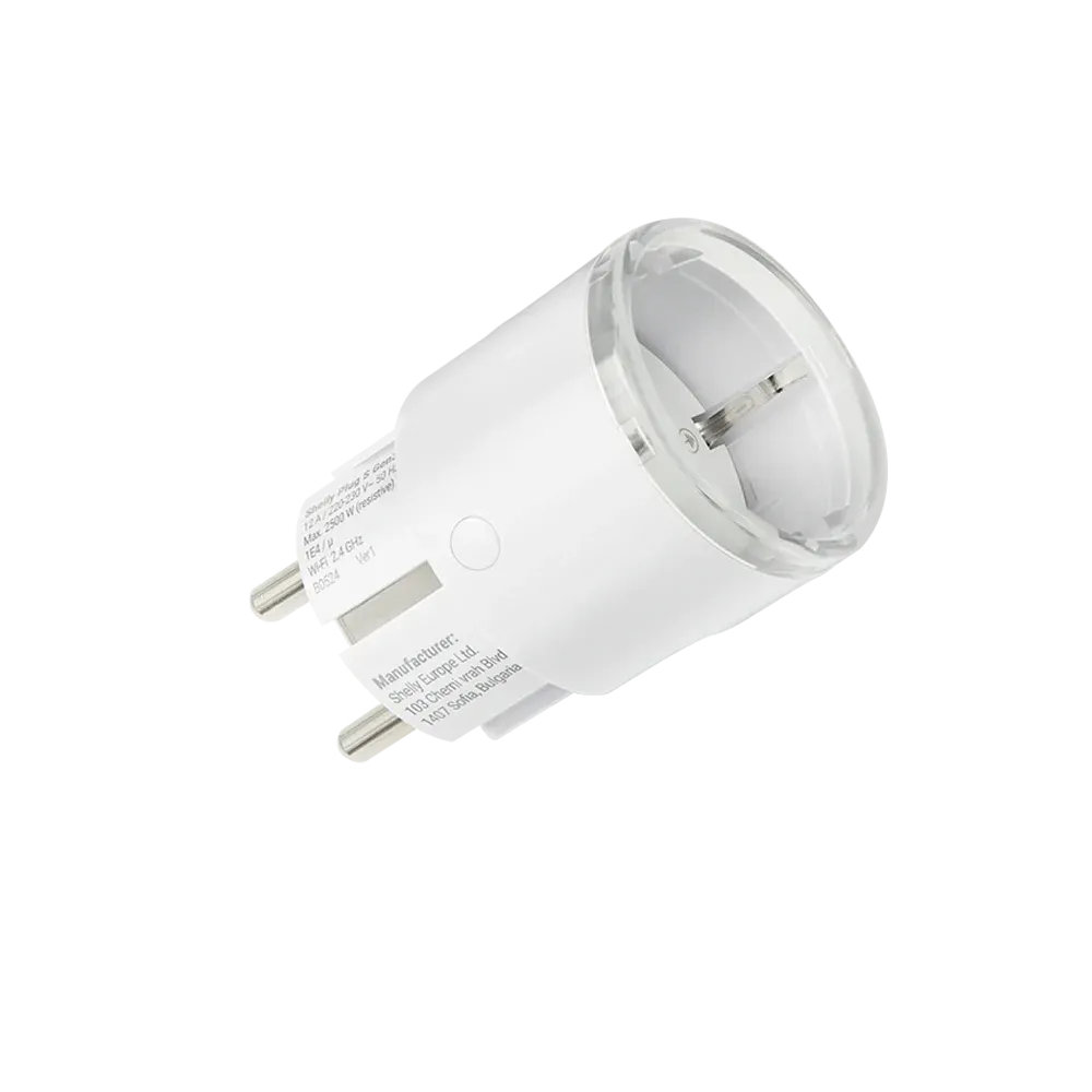 Chytrá zásuvka Shelly Plug S Gen3, bílá