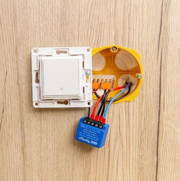Spínač Shelly Plus 1 Mini, spínací modul, WiFi, Gen3