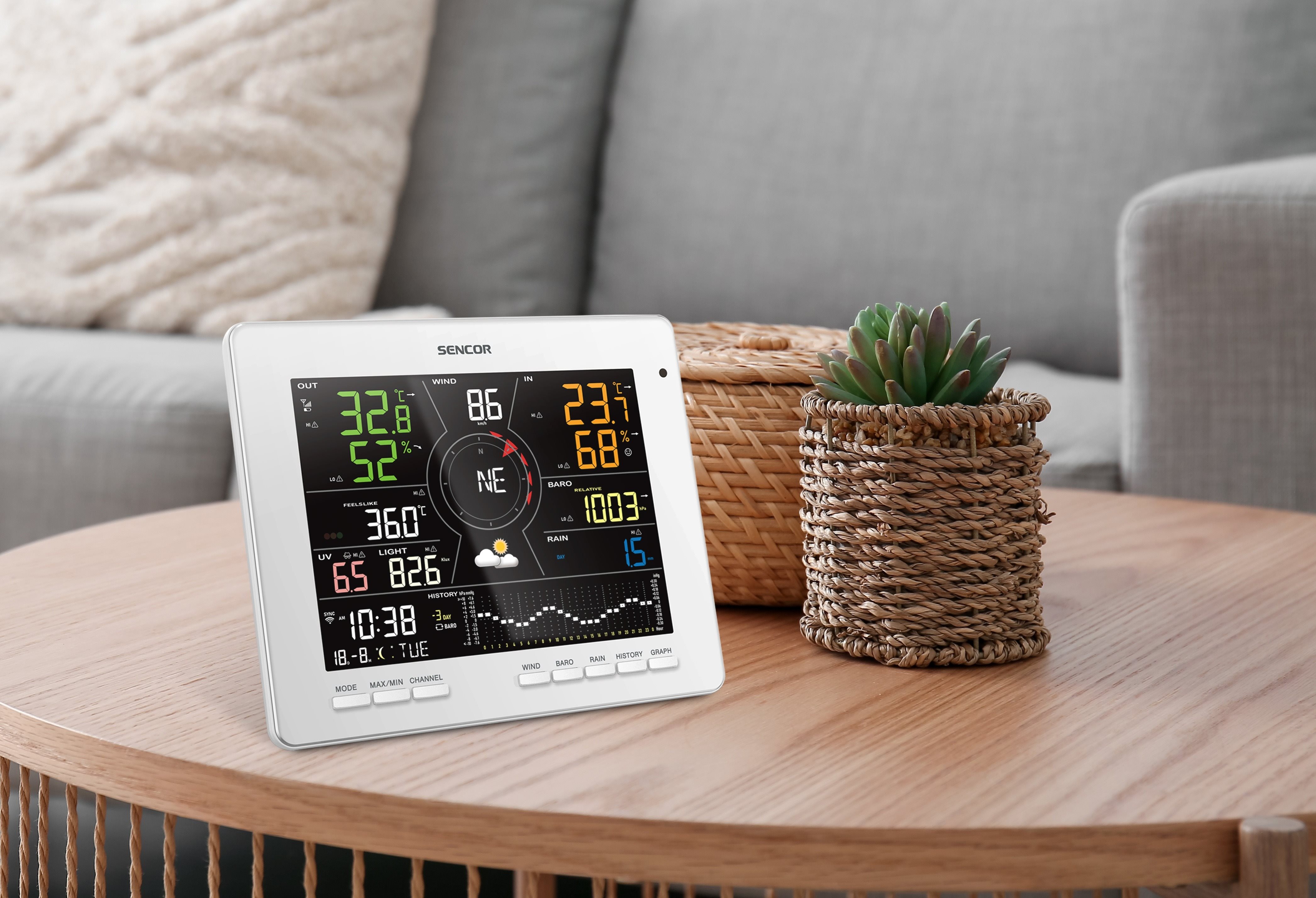 Meteostanice SENCOR SWS 16600 WiFi SH