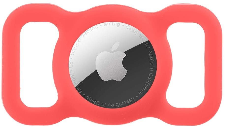Tactical Airtag Beam Collar Red