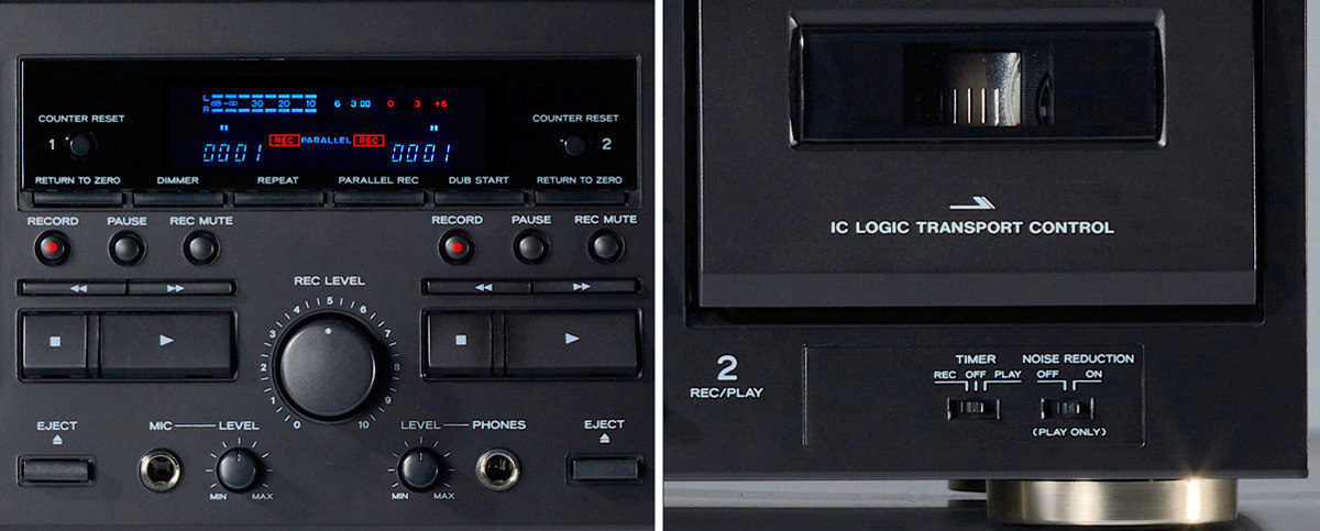Kazetový prehrávač Teac W-1200