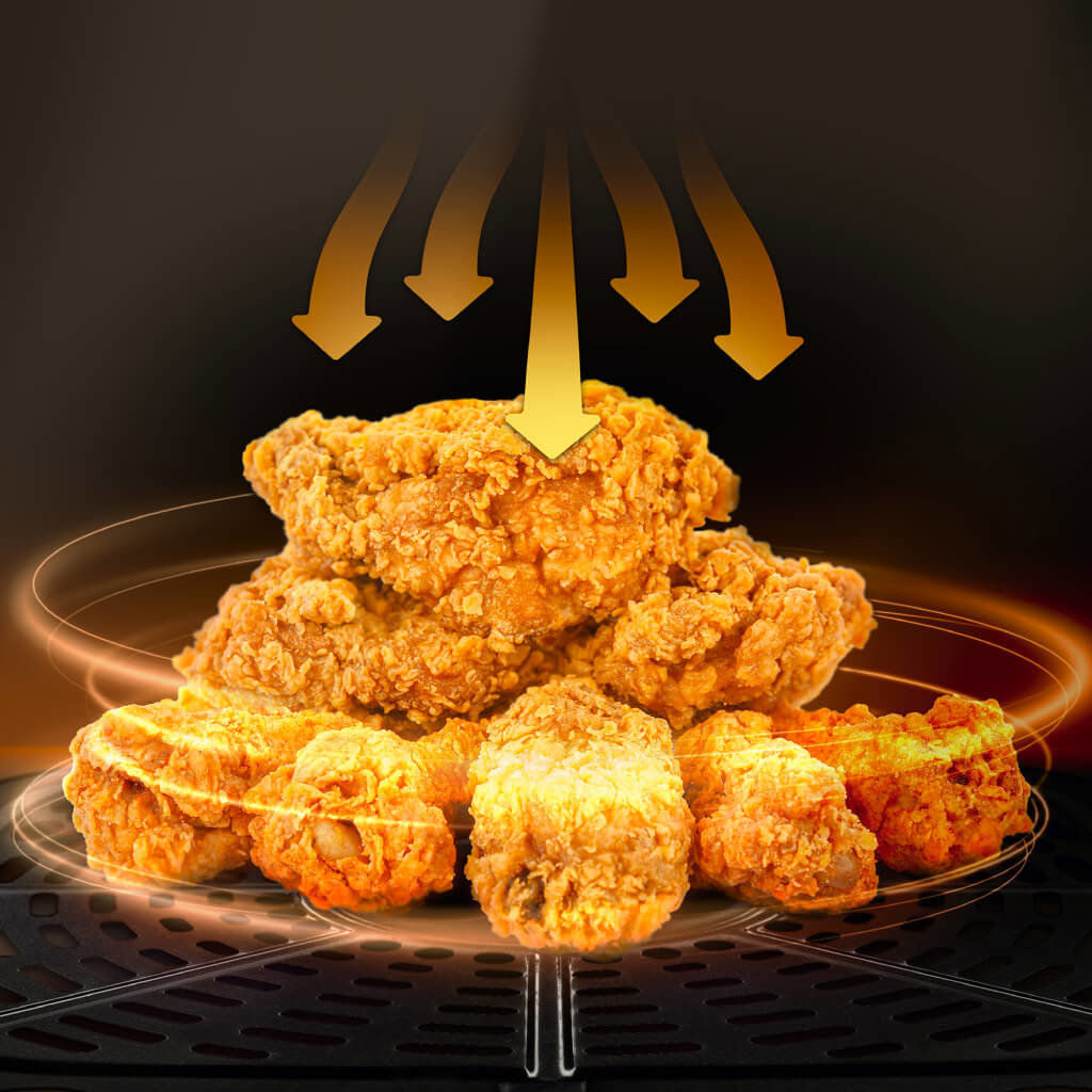 Horkovzdušná fritéza TESLA AirCook Q60 XXL Pro