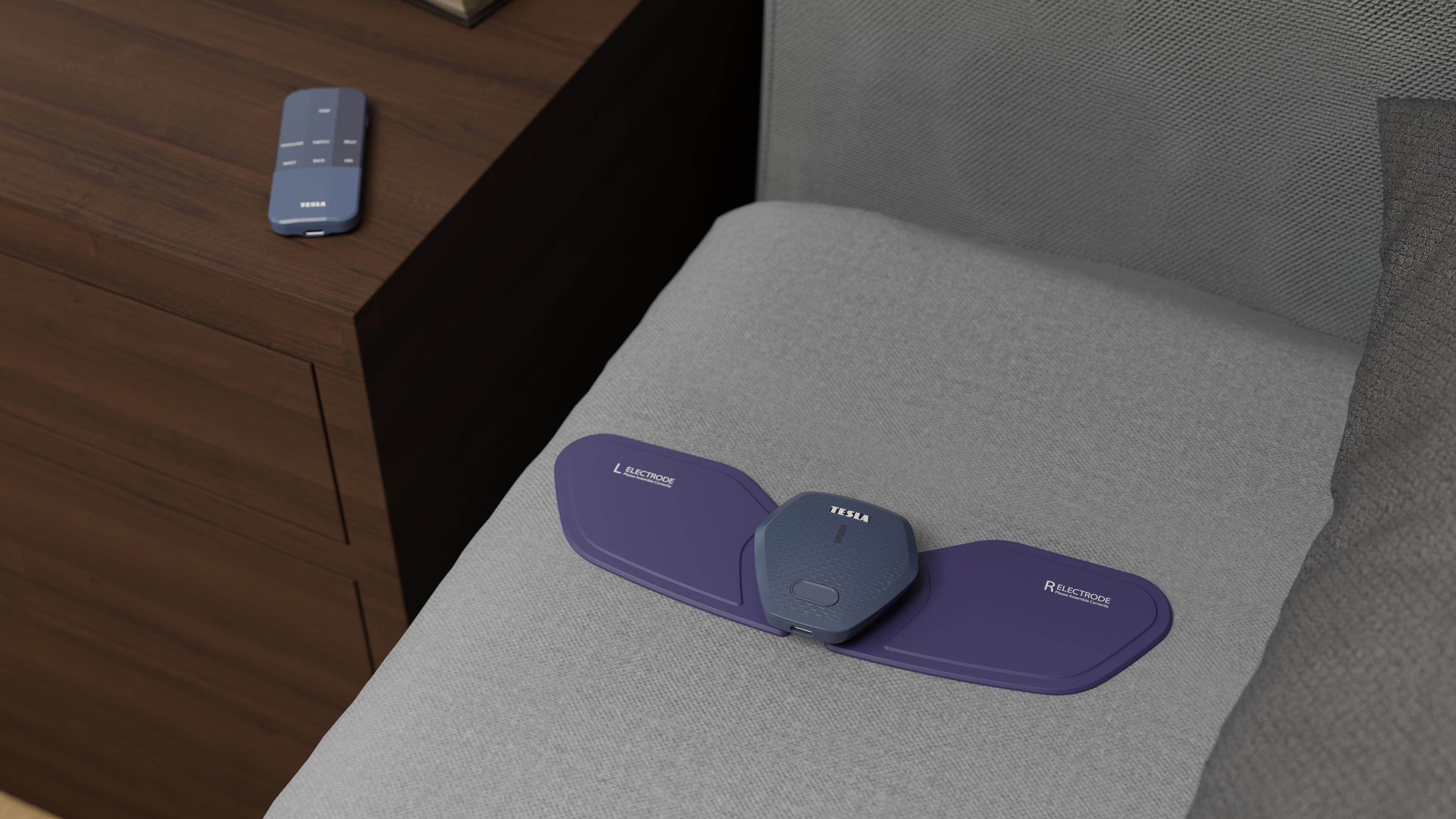 TESLA Smart Heating Massager