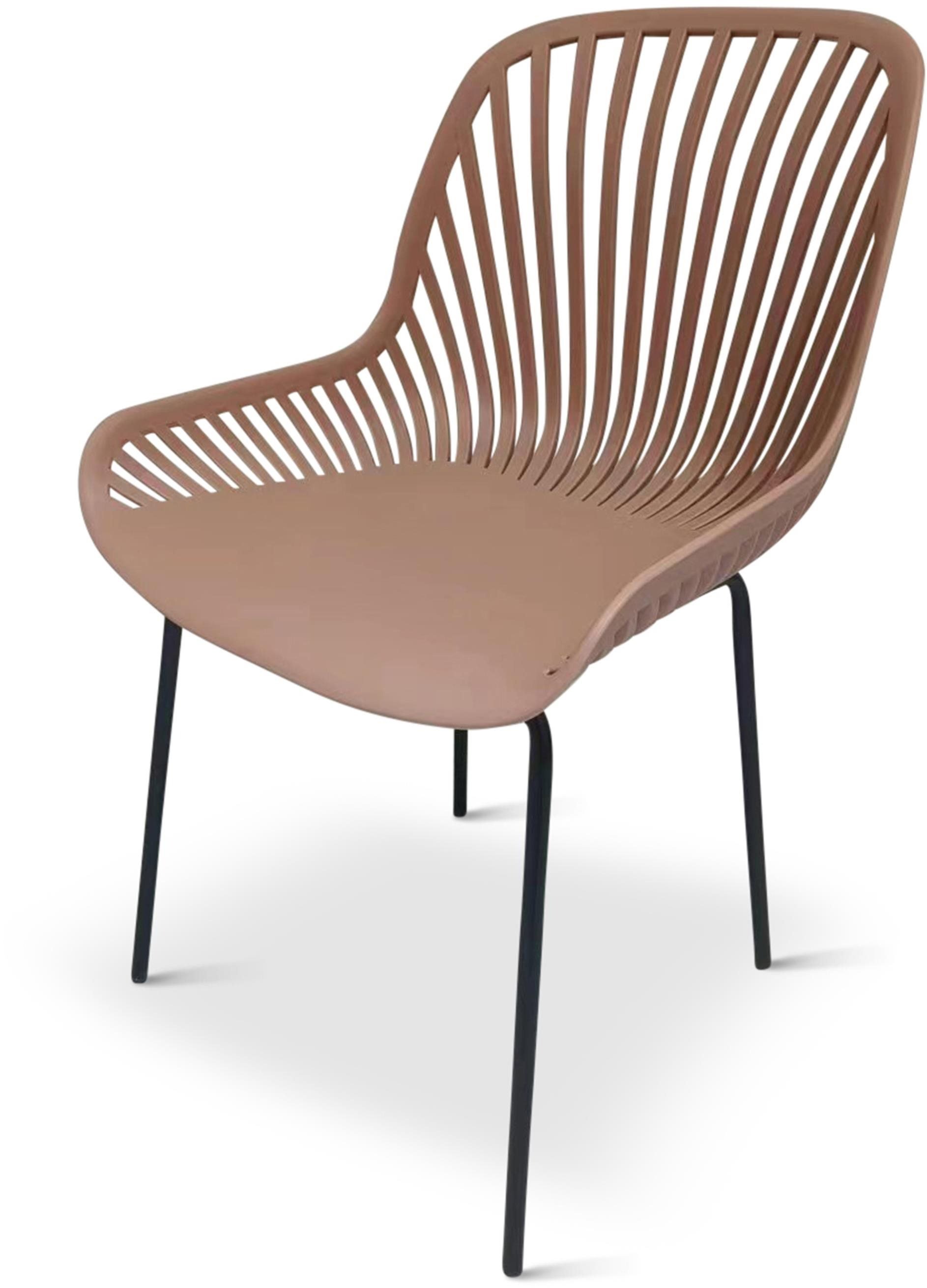 Garden chairs NOELA Garden chairs GABY, old pink - 4pcs in package