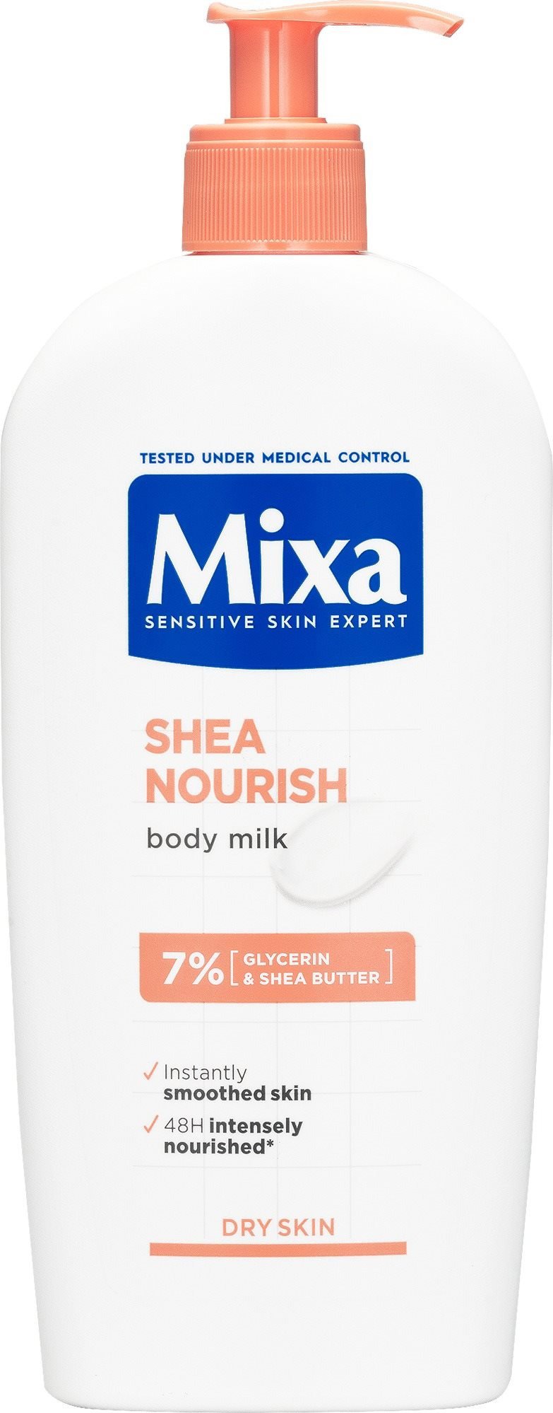 Tělové mléko MIXA Intensive Nourishment Rich Body Milk 400 ml