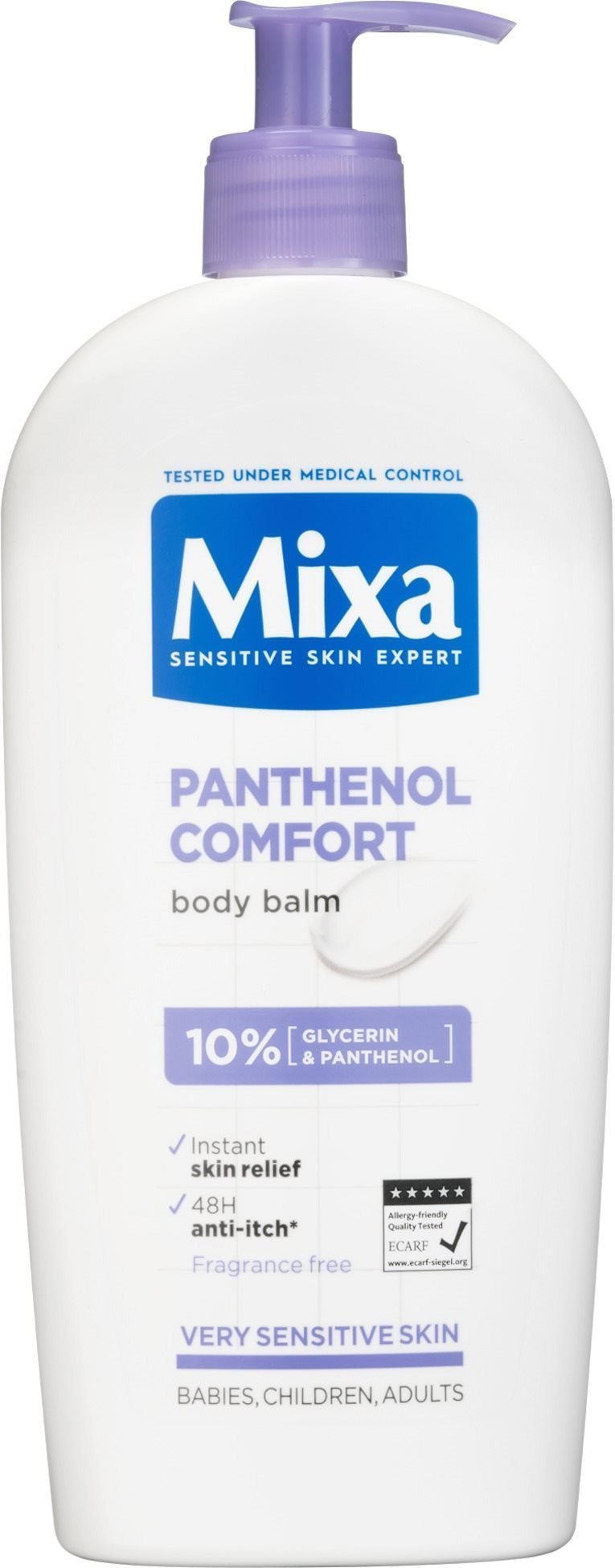 Tělové mléko MIXA Panthenol Comfort Body Balm 400 ml