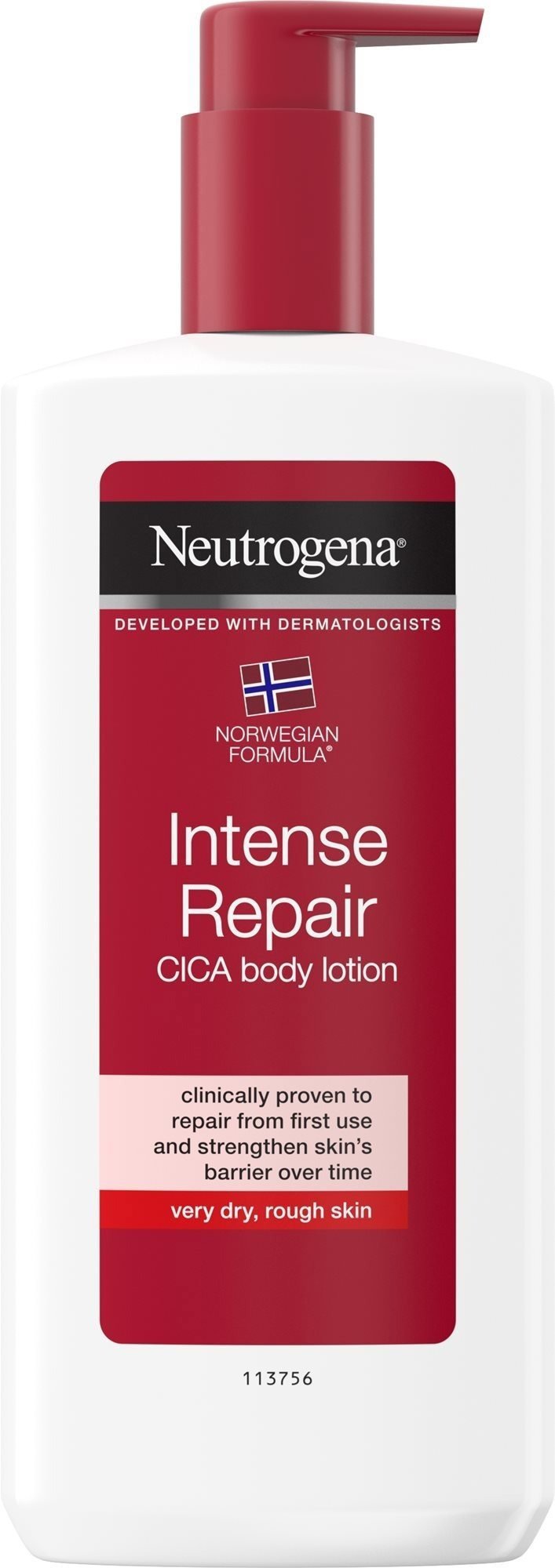 Tělové mléko NEUTROGENA Intensive Repair Body Lotion 400 ml