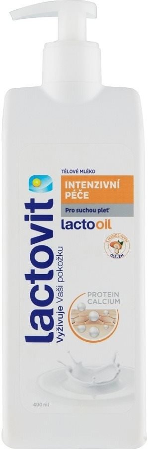 Tělové mléko LACTOVIT Lactooil Intenzivní péče 400 ml