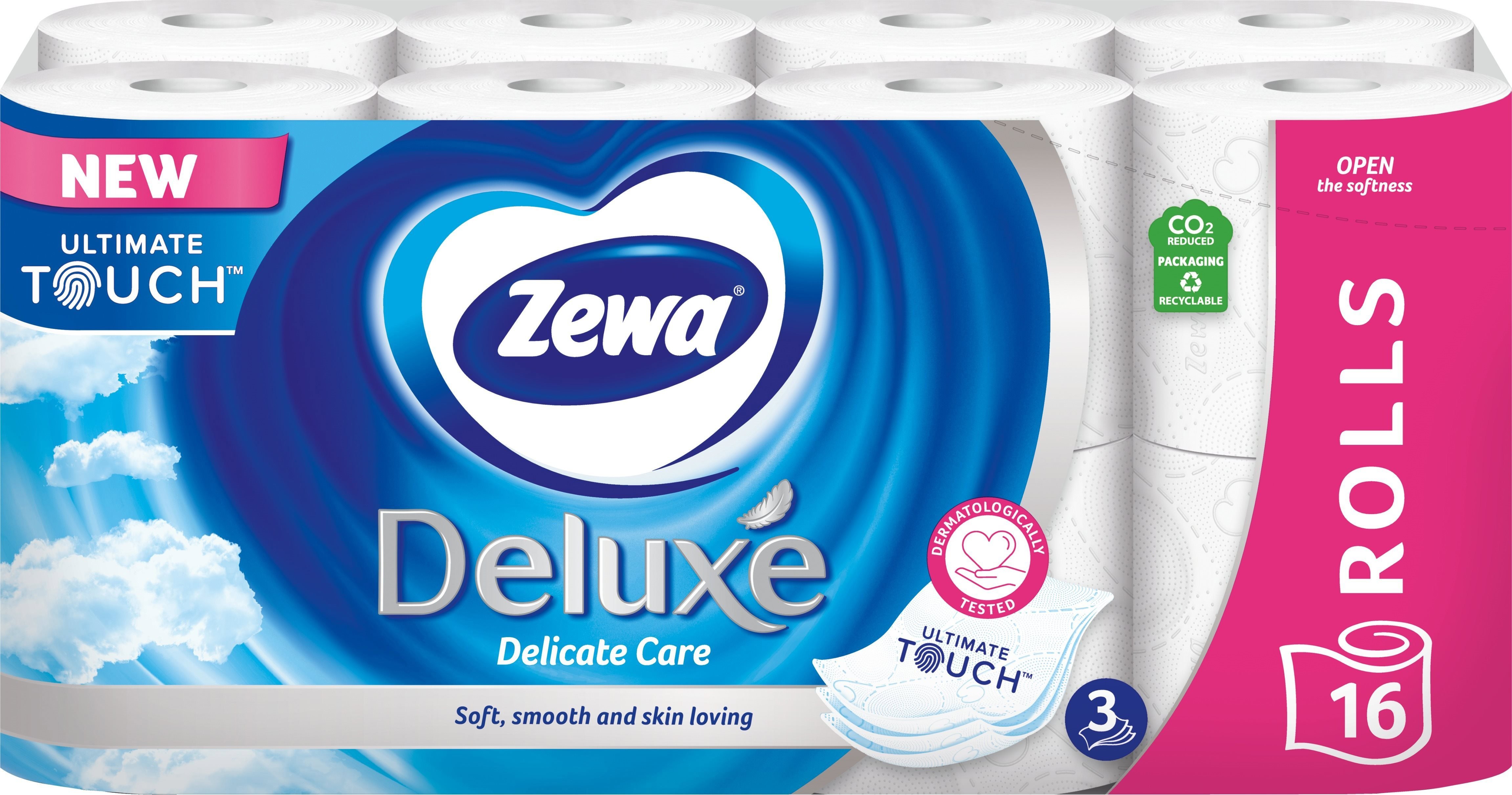 Toaletní papír ZEWA Deluxe Delicate Care (16 ks)