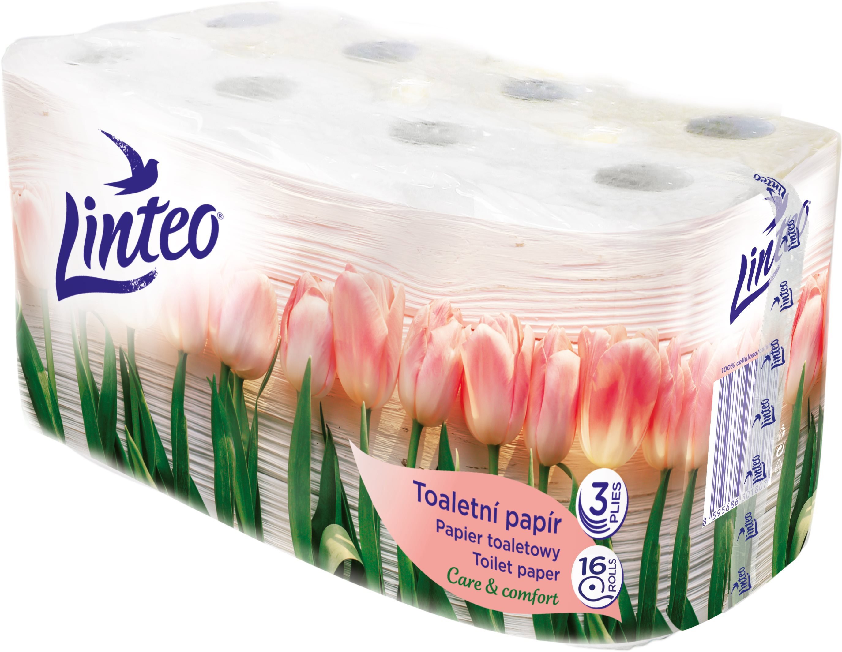 Toilet paper LINTEO Spring (16 pcs)