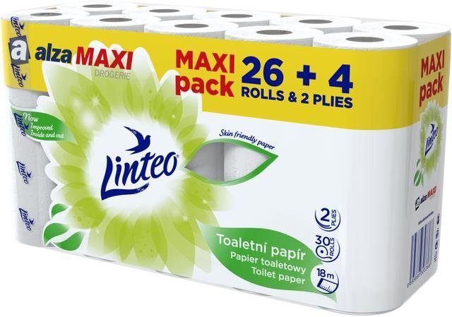 Toaletní papír LINTEO Toaletní papír MAXI PACK 30 rolí