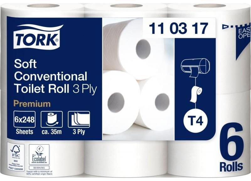Toilet paper TORK Premium T4 (6 pcs)
