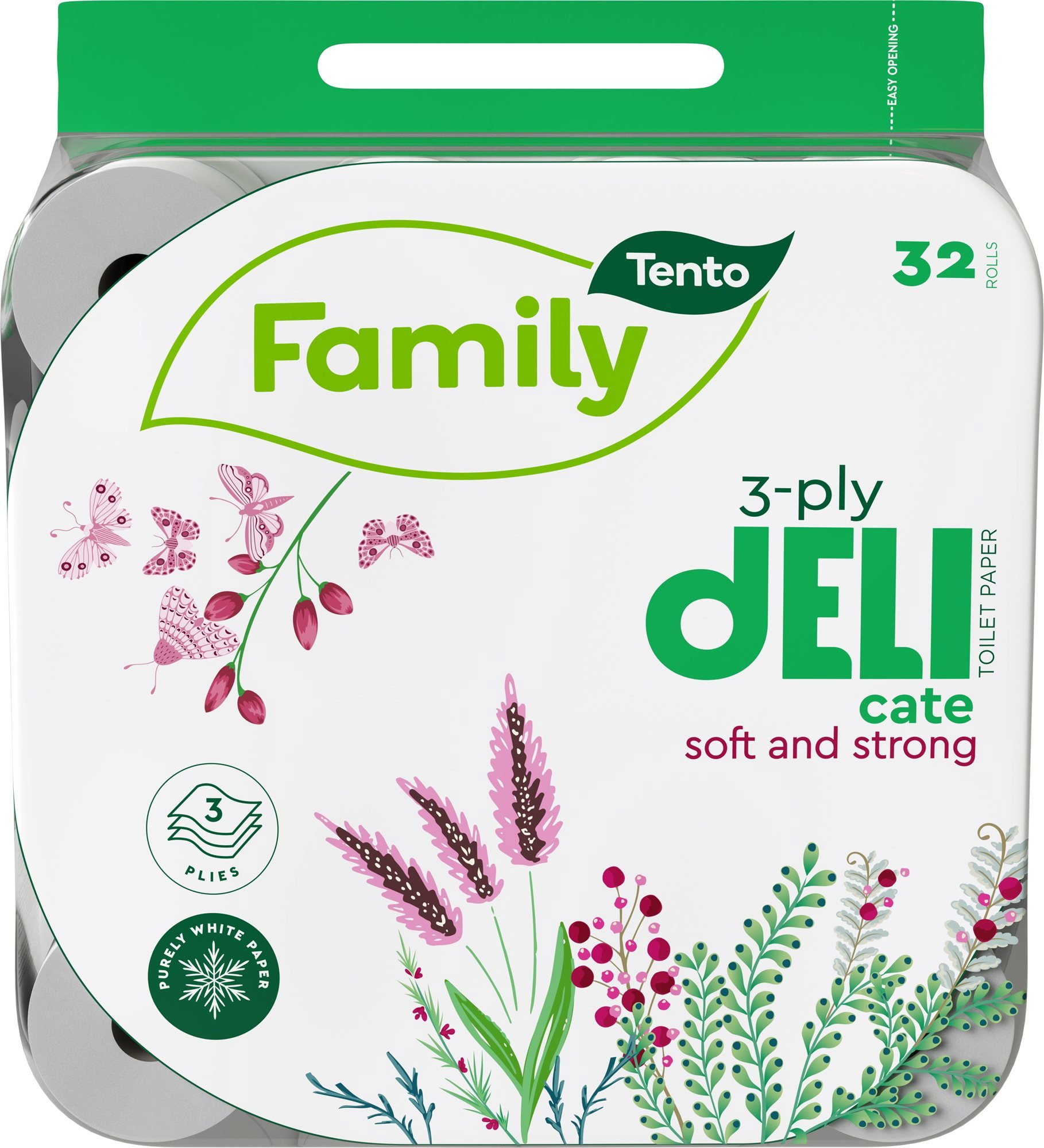 Toilet paper TENTO Family dELI (32 pcs)
