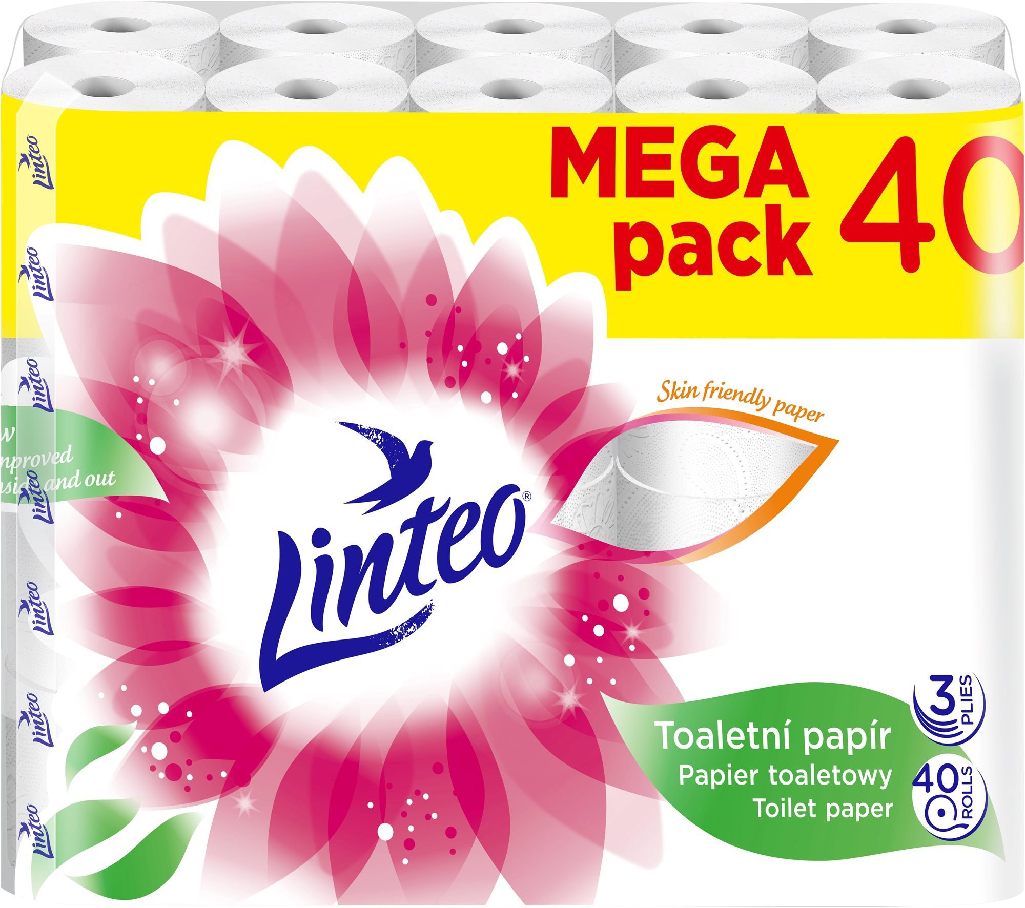 Toaletní papír LINTEO Classic (40 ks)