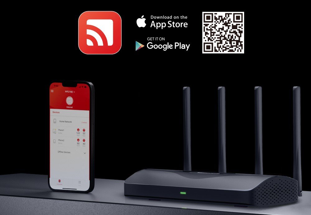 WiFi router Mercusys MR27BE