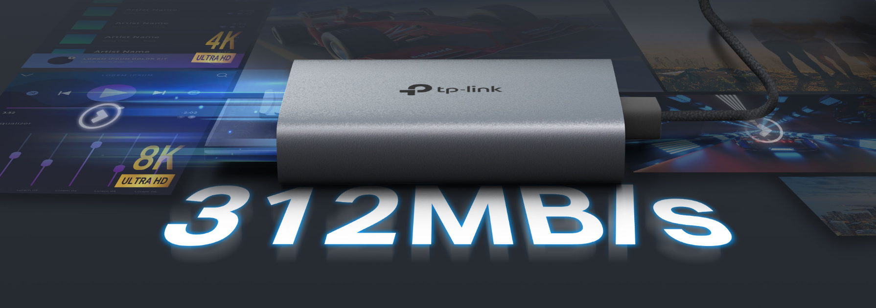 TP-Link UA440C Kartenleser, USB-C zu SD/microSD
