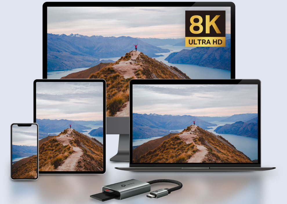 TP-Link UA440C Kartenleser, USB-C zu SD/microSD