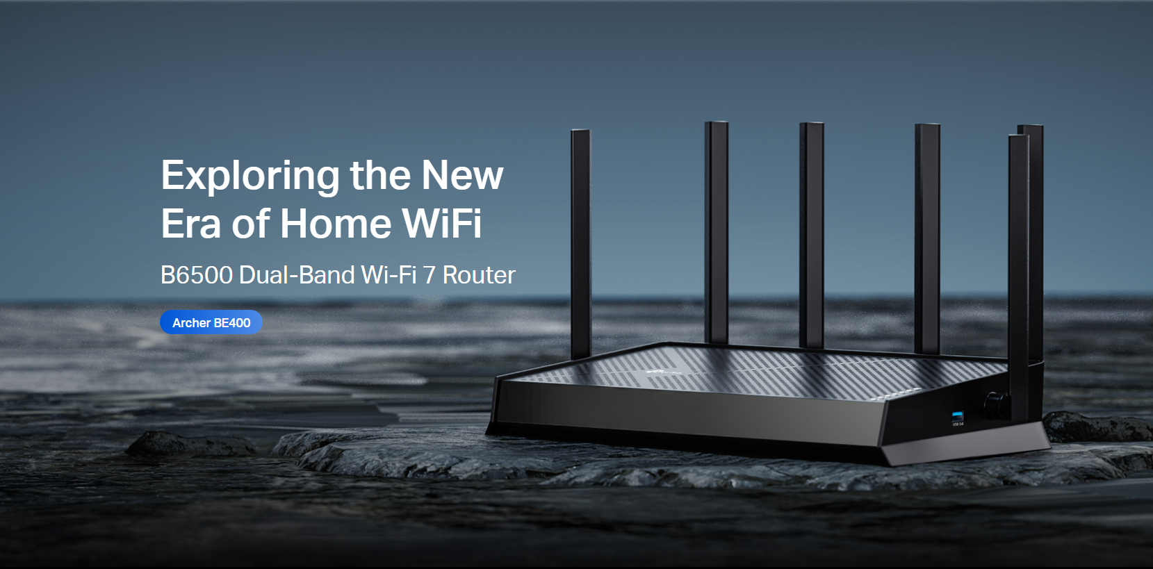 WiFi-Router TP-Link Archer BE400 Wi-Fi7 BE6500