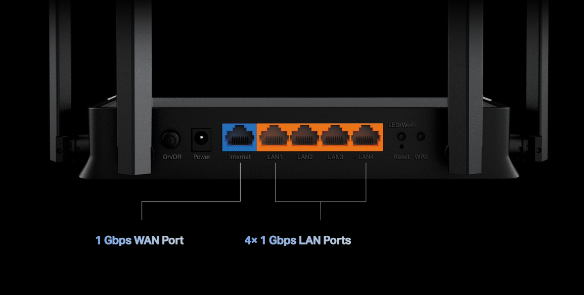 WiFi router TP-Link Archer BE220, WiFi 7 BE3600