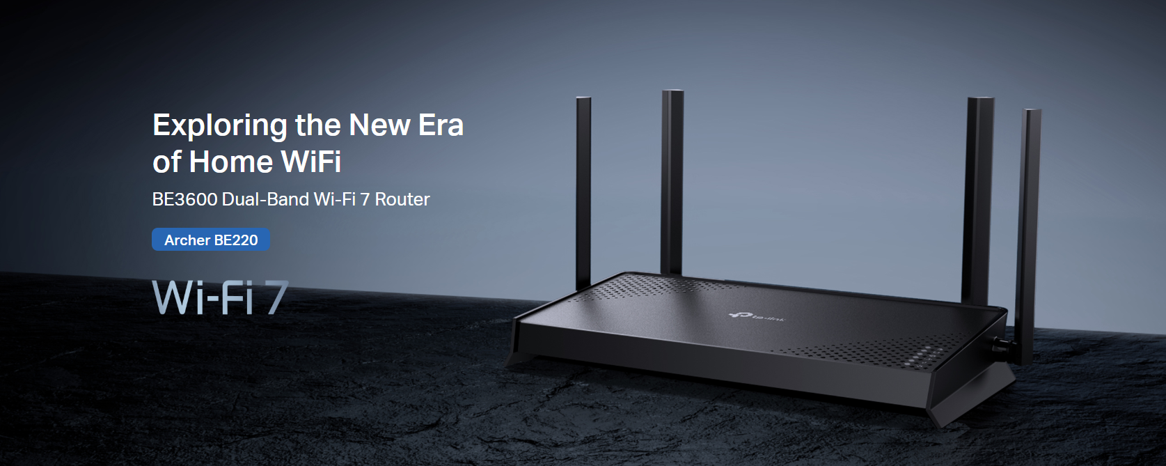 WiFi router TP-Link Archer BE220, WiFi 7 BE3600