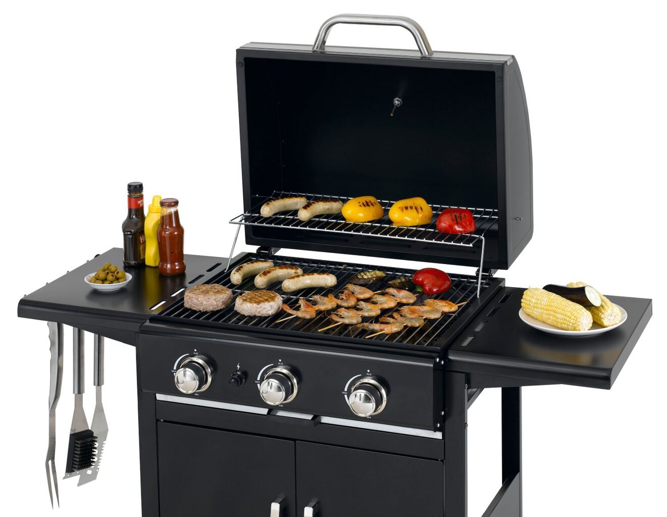 Grill Tepro Mayfield 3, gas, with three burners, 9 kW, 3152