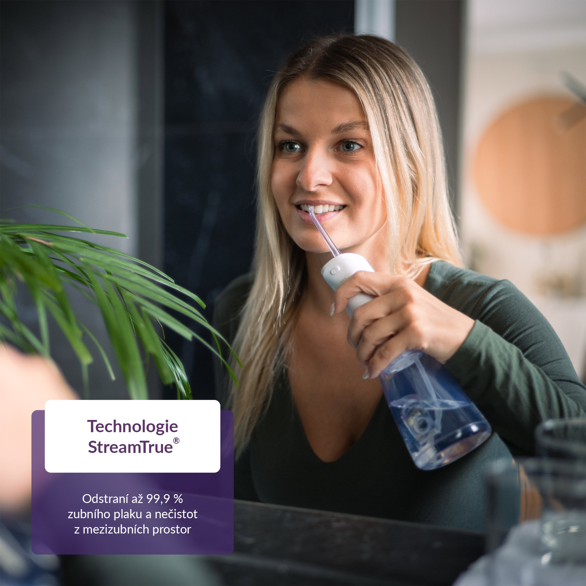 Elektrická ústní sprcha TrueLife AquaFloss Compact L100