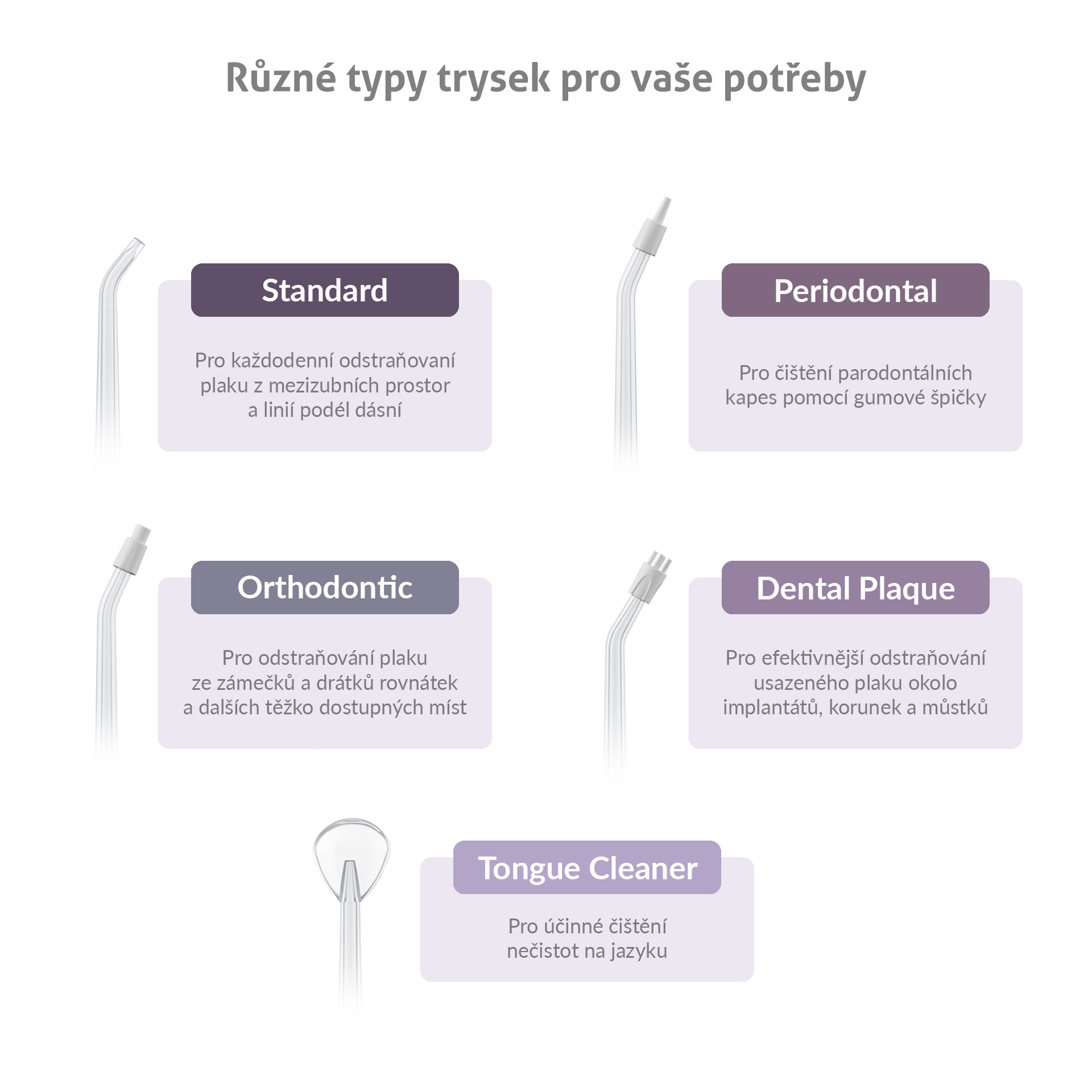 Elektrická ústní sprcha TrueLife AquaFloss Compact L100
