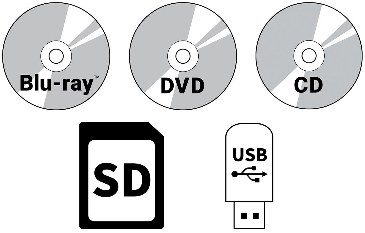 Blu-Ray prehrávač Tascam BD-MP1