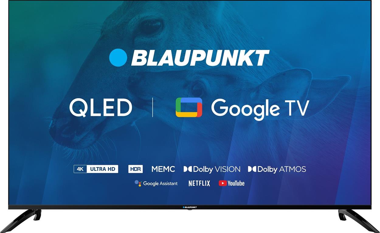 Google TV QLED televízor Blaupunkt 55QBG7000S