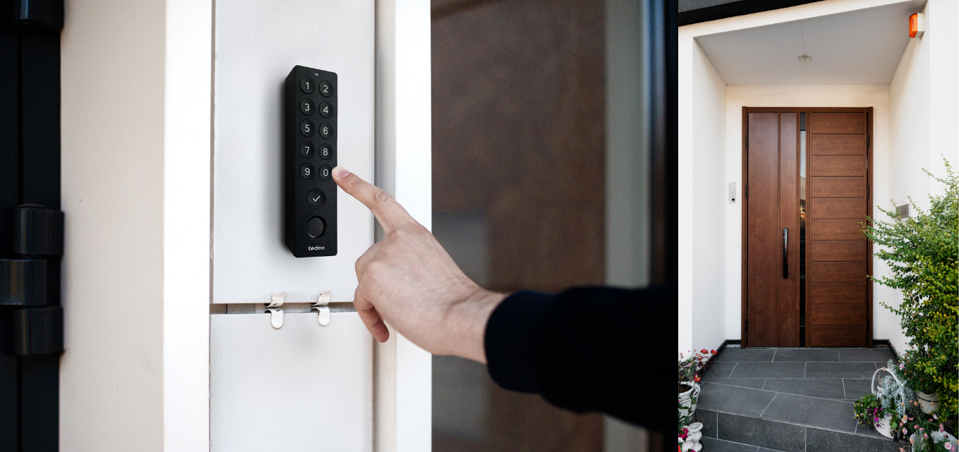 Smart lock Tedee Keypad PRO, schwarz
