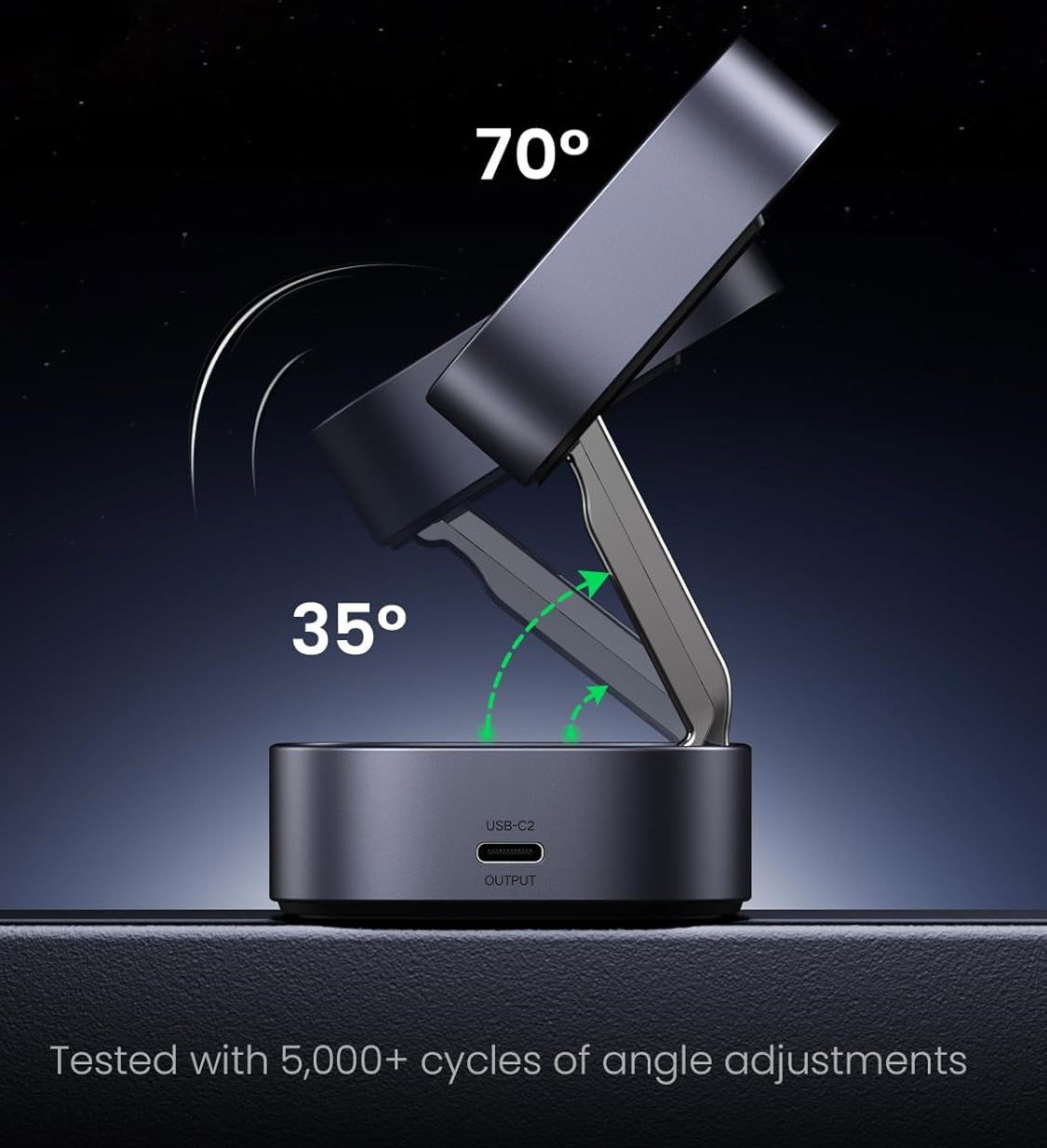Nabíječka do sítě Ugreen 2-in-1 Magnetic Wireless Charger