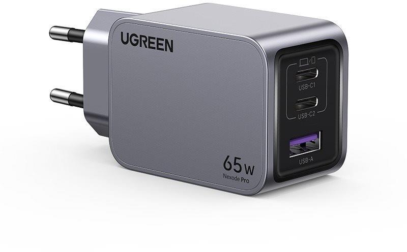 Nabíječka do sítě Ugreen Nexode Pro USB-A+2*USB-C 65W GaN Tech Mini Fast Charger