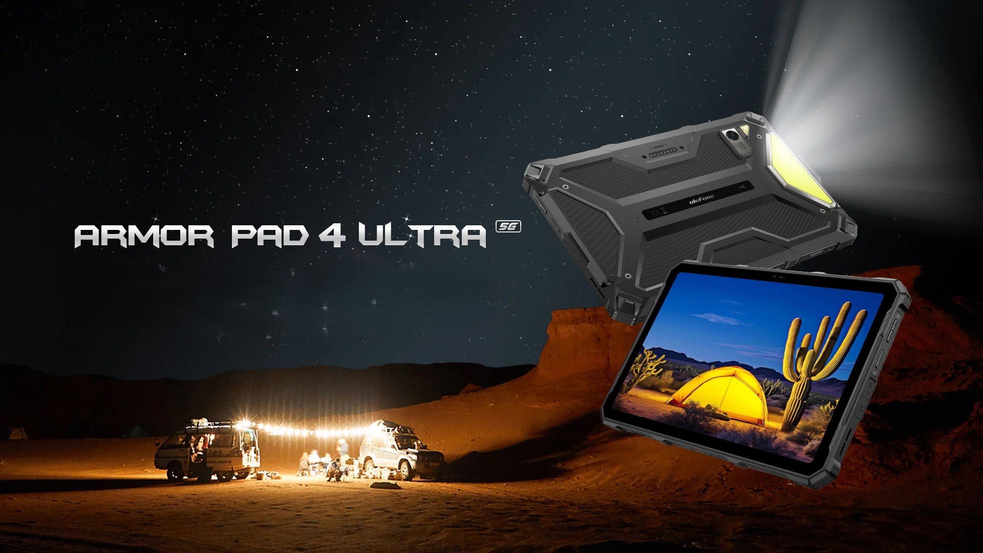 Tablet UleFone Armor Pad 4 Ultra 5G black