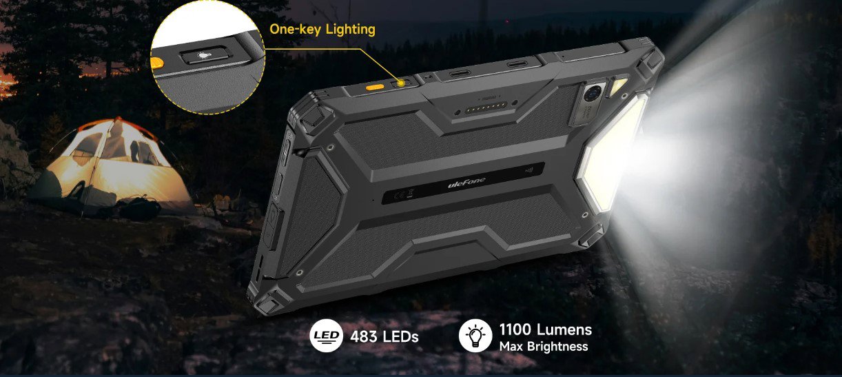 Tablet UleFone Armor Pad 4 Ultra 5G black