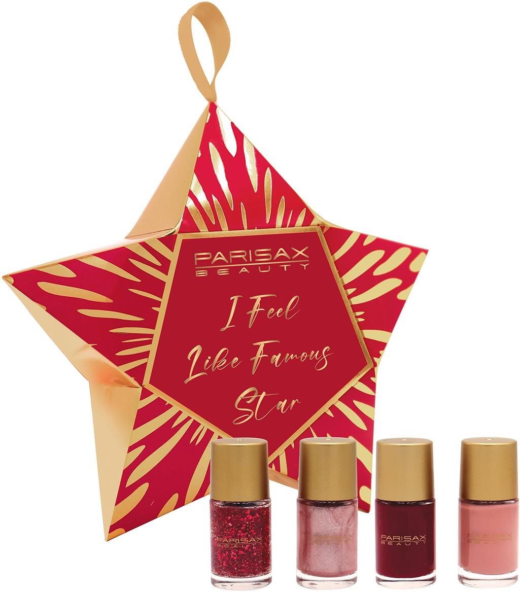 PARISAX Nail polish gift set - Christmas tree decoration 4 pcs
