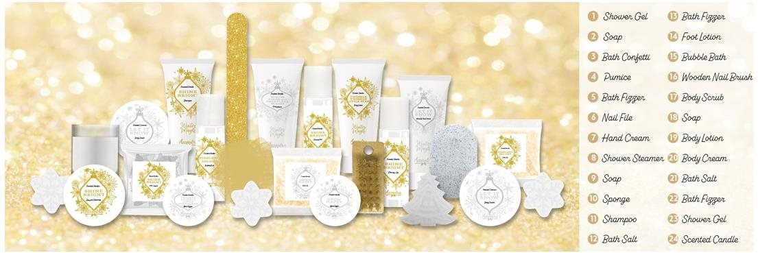 ACCENTRA Winter Magic Advent Calendar 24 pcs