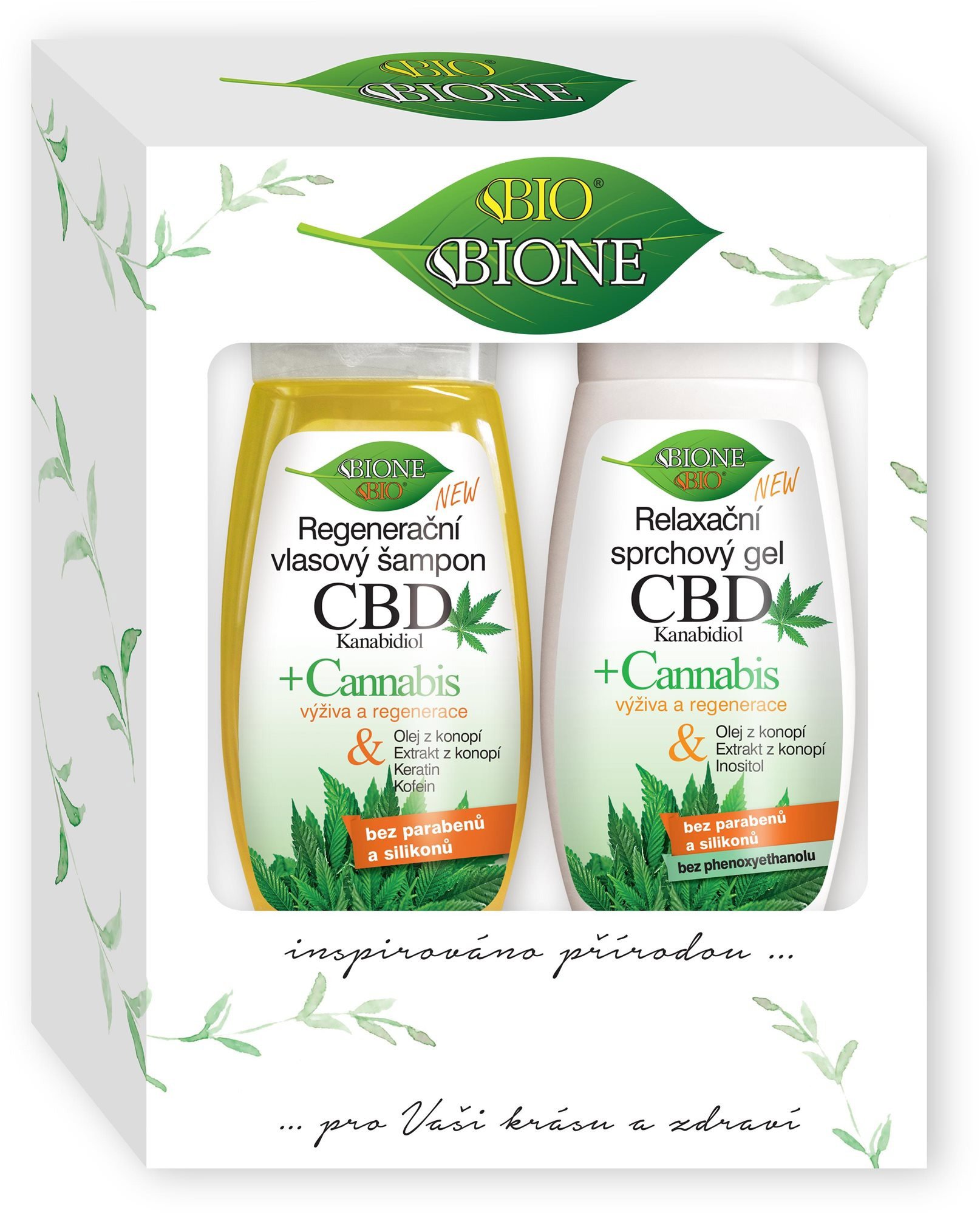 BIONE COSMETICS CBD gift set 520 ml
