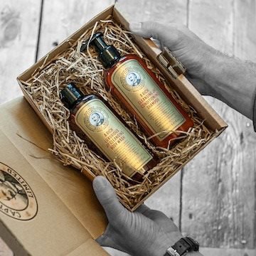CAPTAIN FAWCETT Gift Set Booze & Baccy Body Wash & Shampoo 500 ml