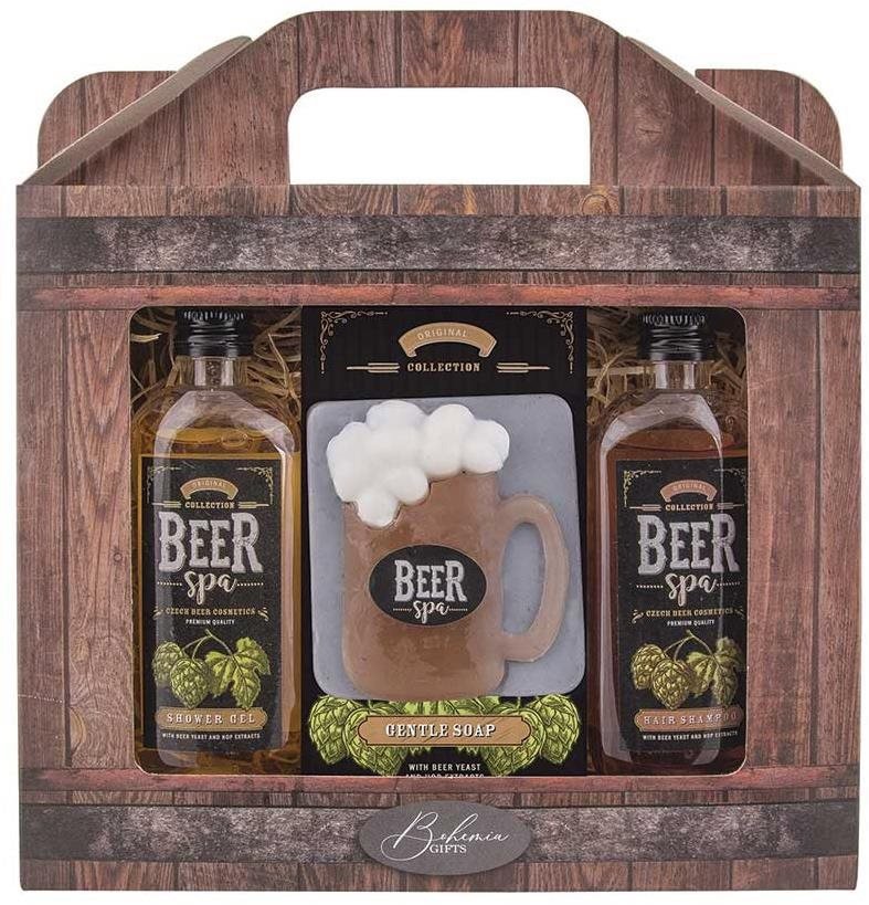 Gift cosmetic set BOHEMIA GIFTS Beer Spa 200 ml