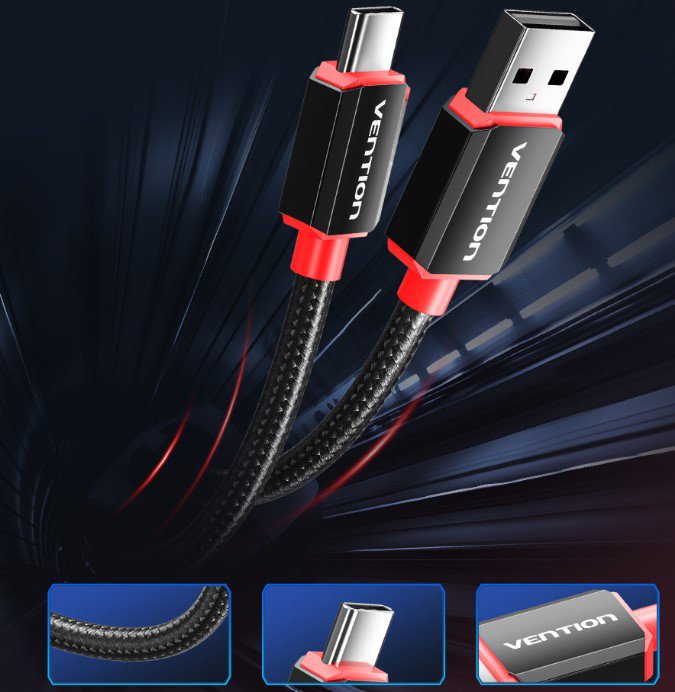 Externe Soundkarte Vention Gaming Audio Amplifier Black