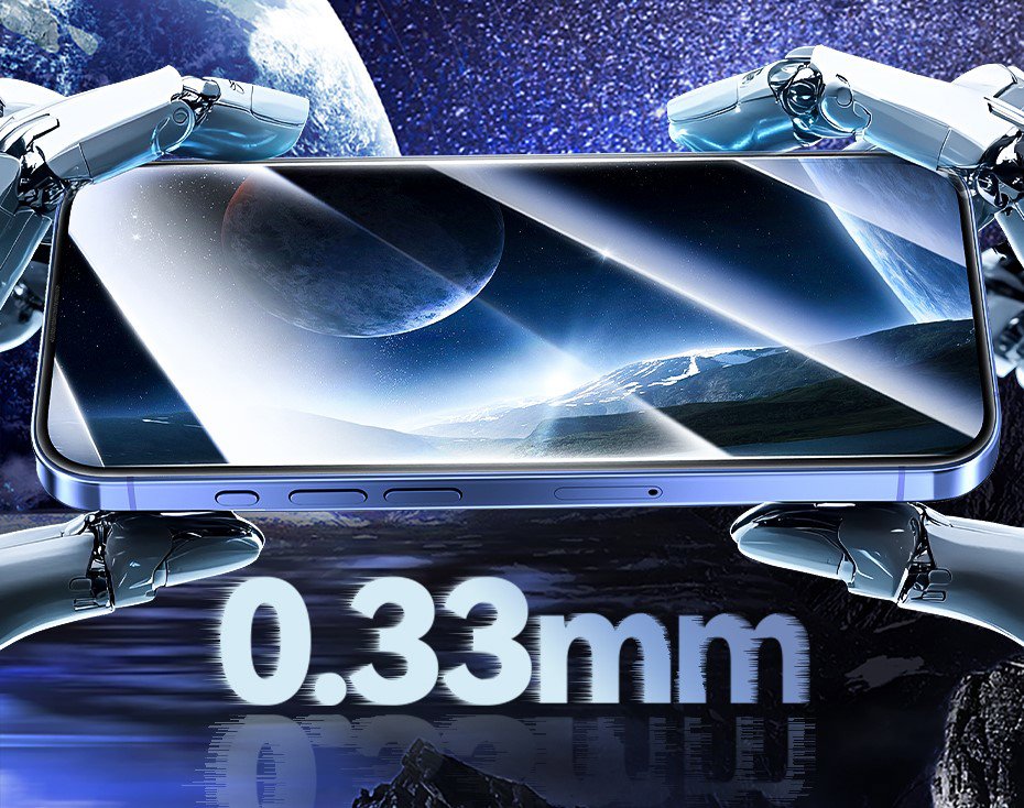 Schutzglas Vention All-in-One Staubentfernung HD Tempered Film